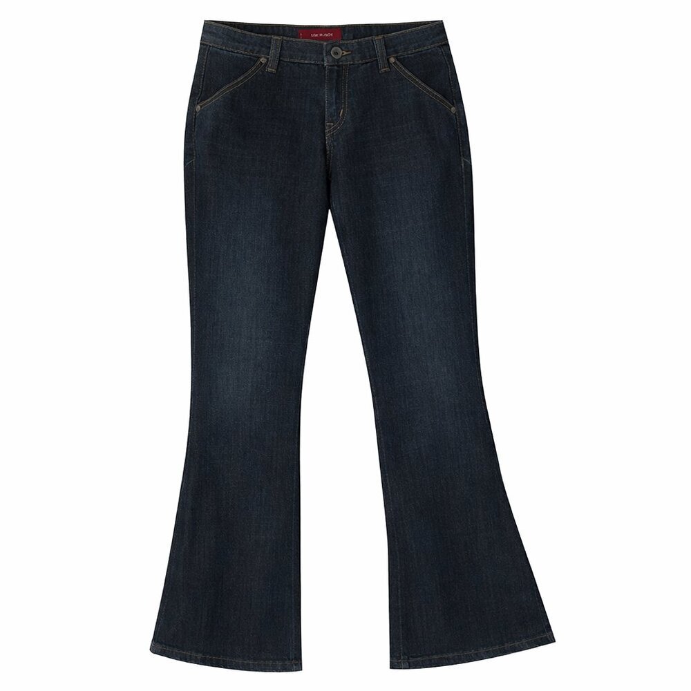 LEVI’S Dark Wash Low Slouch Flare Y2K Jeans Juniors Size 9 M